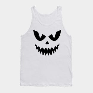 Funny scary face Tank Top